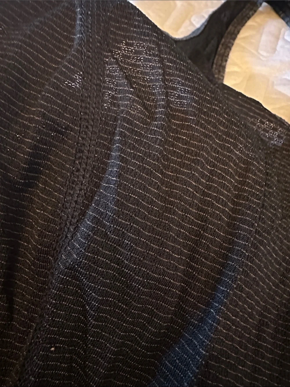 lululemon athletica Black Racerback Performance Tank